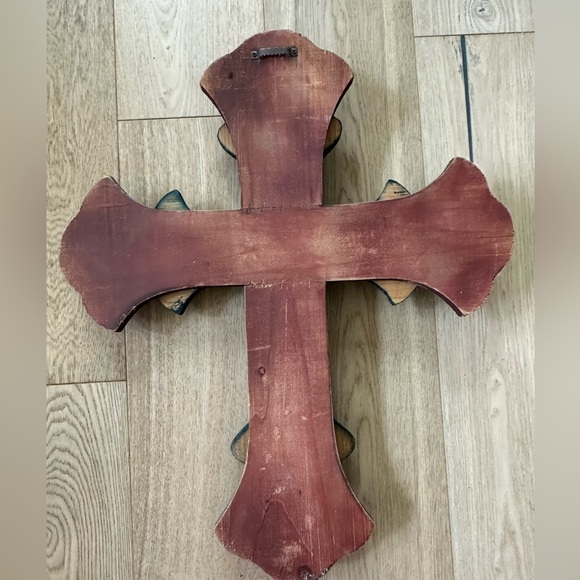 Rustic Wall Cross Decor - Picture 2 of 3